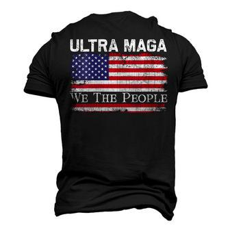 Womens We Are The People Men And Women Vintage Usa Flag Ultra Mega Men's 3D T-shirt Back Print - Seseable