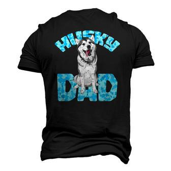 Pet Daddy Dog Lover Father Husky Dad Husky Men's 3D T-Shirt Back Print | Mazezy