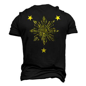 Pinoy Philippines Flag 3 Stars And A Sun Men's 3D T-Shirt Back Print | Mazezy