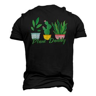 Mens Plant Daddy Gardening Men's 3D T-Shirt Back Print | Mazezy