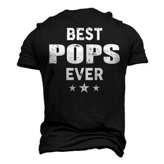 Pops Grandpa Best Pops Ever Men's 3D T-shirt Back Print - Seseable
