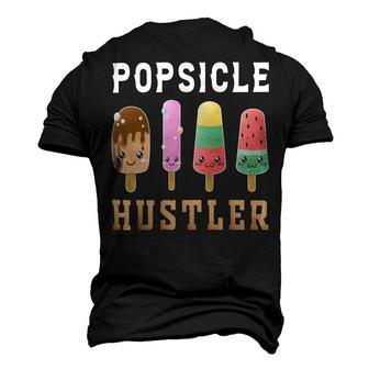 Popsicle Hustler Funny Popsicle Gift Popsicle Lover Men's 3D Print Graphic Crewneck Short Sleeve T-shirt - Monsterry