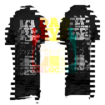 Mens Pregnancy Announcement Dad Level Unlocked Soon To Be Father V2 Men's 3D T-Shirt Back Print | Mazezy