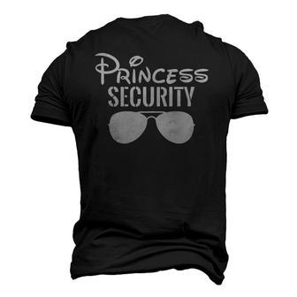 Princess Security Perfect For Dad Men's 3D T-Shirt Back Print | Mazezy