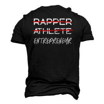 Rapper Athlete Entrepreneur Hustler Businessman Men's 3D T-Shirt Back Print | Mazezy
