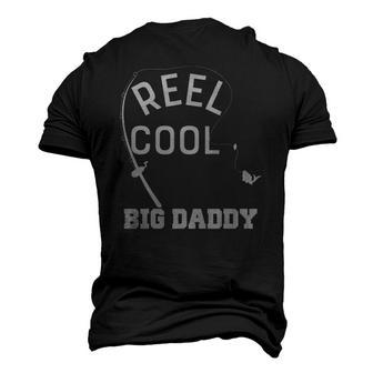 Reel Cool Big Daddy Fishing Fathers Day Men's 3D T-Shirt Back Print | Mazezy
