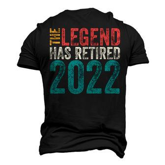 Retired 2022 I Worked My Whole Life For This Retirement Men's 3D T-Shirt Back Print | Mazezy