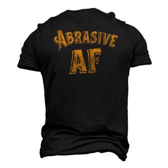 Retro Abrasive Af Men's 3D T-Shirt Back Print | Mazezy
