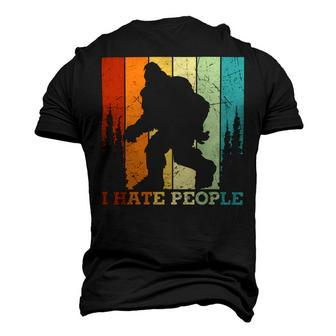 Retro Camping I Hate People Men's 3D Print Graphic Crewneck Short Sleeve T-shirt - Monsterry UK