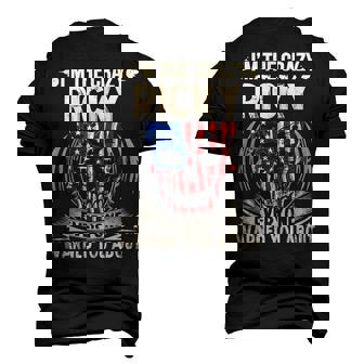 Ricky Name Im The Crazy Ricky Men's 3D T-shirt Back Print - Seseable