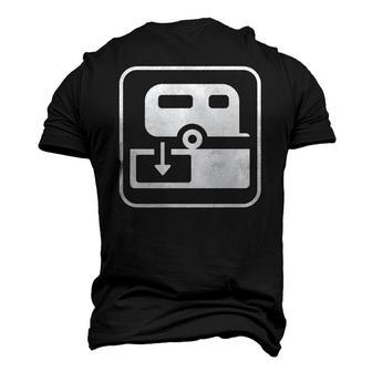 Rv Dump Station Camping Life Men's 3D T-Shirt Back Print | Mazezy