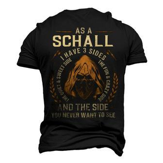 Schall Name Shirt Schall Family Name V7 Men's 3D Print Graphic Crewneck Short Sleeve T-shirt - Monsterry UK