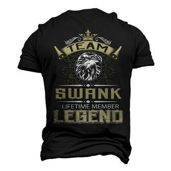 Swank Name Team Swank Lifetime Member Legend Men's 3D T-shirt Back Print - Seseable