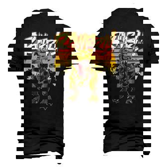 T Rex Rawr Vintage Retro Dinosaur Lover Men's 3D T-Shirt Back Print | Mazezy
