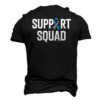 T1d Warrior Support Squad Type One Diabetes Awareness Men's 3D T-Shirt Back Print | Mazezy