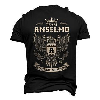 Team Anselmo Lifetime Member V7 Men's 3D T-shirt Back Print - Seseable