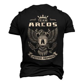Team Arcos Lifetime Member V5 Men's 3D T-shirt Back Print - Seseable