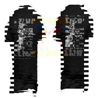 Mens I Tell Dad Jokes Periodically But Only When Im In My Element Men's 3D T-Shirt Back Print | Mazezy