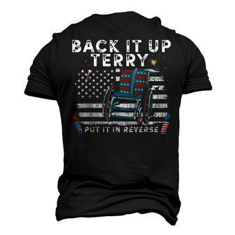 Back Up Terry Put It In Reverse Firework 4Th Of July V2 Men's 3D T-shirt Back Print - Seseable