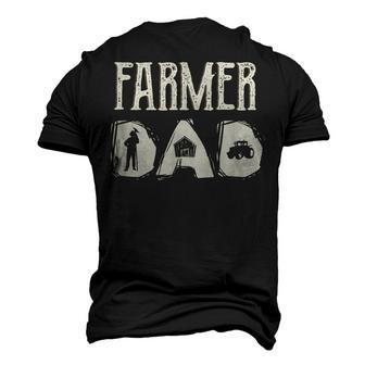 Tractor Dad Farming Father Farm Lover Farmer Daddy V2 Men's 3D T-shirt Back Print - Seseable