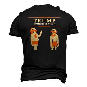 Trump Administration Maga Donald Trump Men's 3D T-Shirt Back Print | Mazezy