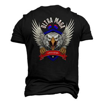 Ultra Maga Eagle Proud Ultra Maga Men's 3D Print Graphic Crewneck Short Sleeve T-shirt - Monsterry AU