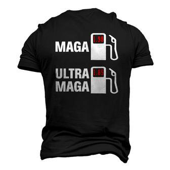 Ultra Maga Maga King Anti Biden Gas Prices Republicans Men's 3D T-Shirt Back Print | Mazezy