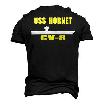 Uss Hornet Cv-8 Aircraft Carrier Sailor Veterans Day D-Day T-Shirt Men's 3D Print Graphic Crewneck Short Sleeve T-shirt - Monsterry DE