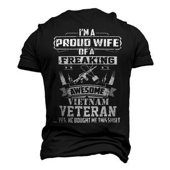 Veteran Veterans Day Proud Vietnam Veteran Wife 32 Navy Soldier Army Military Men's 3D Print Graphic Crewneck Short Sleeve T-shirt - Monsterry DE