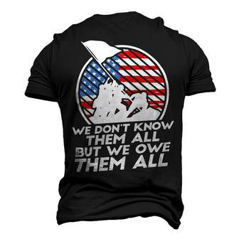 Veteran Veterans Day Us Veterans We Owe Them All 521 Navy Soldier Army Military Men's 3D Print Graphic Crewneck Short Sleeve T-shirt - Monsterry UK