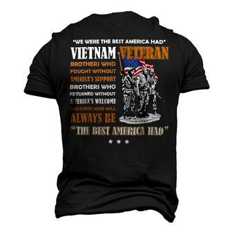 Veteran Veterans Day Vietnam Veteran The Best America Had Proud 110 Navy Soldier Army Military Men's 3D Print Graphic Crewneck Short Sleeve T-shirt - Monsterry