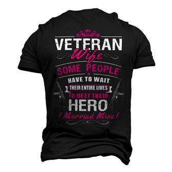 Veteran Veterans Day Wife 128 Navy Soldier Army Military Men's 3D Print Graphic Crewneck Short Sleeve T-shirt - Monsterry DE