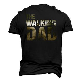 Mens The Walking Dad Fathers Men's 3D T-Shirt Back Print | Mazezy