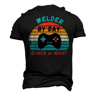 Welder Birthday For Graduation Or Christmas Men's 3D T-shirt Back Print - Seseable