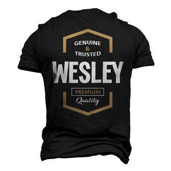 Wesley Name Wesley Premium Quality Men's 3D T-shirt Back Print - Seseable