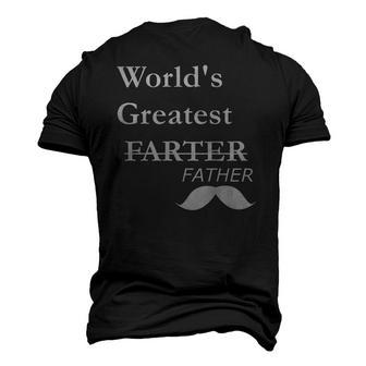 Worlds Greatest Farter- Fathers Day For Dad Men's 3D T-Shirt Back Print | Mazezy