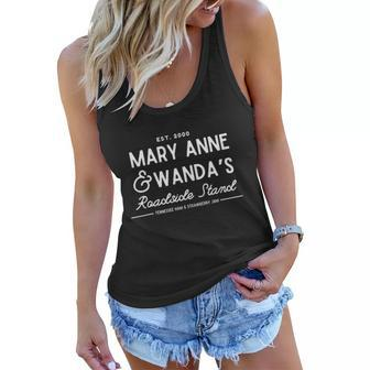 90’S Country Mary Anne And Wanda’S Road Stand Funny Earl V2 Women Flowy Tank - Monsterry DE