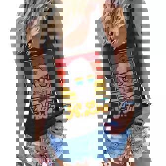 A Linc President Abraham Lincoln Retro Patriotic July 4Th Women Flowy Tank | Seseable UK