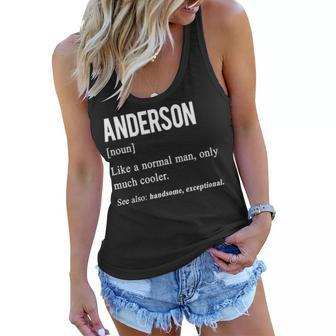 Anderson Name Gift Anderson Funny Definition Women Flowy Tank - Seseable