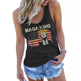 Anti Joe Biden Ultra Maga The Return Of The Great Maga King V2 Women Flowy Tank | Favorety