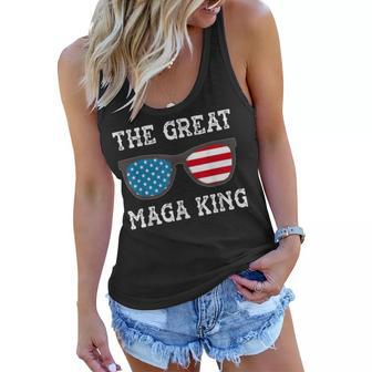 Anti Joe Biden Ultra Maga The Return Of The Great Maga King V3 Women Flowy Tank | Favorety AU