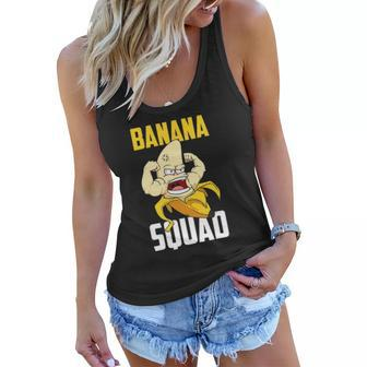 Banana Squad Funny Bananas Fruit Costume Team Women Flowy Tank | Mazezy