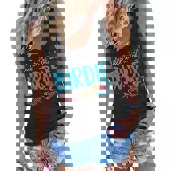 Birdie Grandma Gift Blessed To Be Called Birdie Women Flowy Tank | Seseable FR