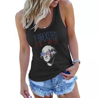 Brexit Before It Was Cool George Washington 4Th Of July Women Flowy Tank | Mazezy