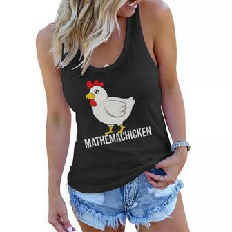 Chicken Mathematician Math Mathemachicken Gift Women Flowy Tank | Mazezy