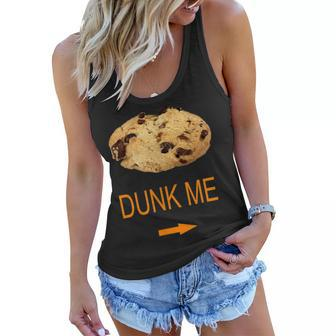 Chocolate Chip Cookie Lazy Halloween Costumes Match Women Flowy Tank - Seseable