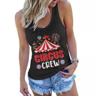 Circus Crew Funny Circus Staff Costume Circus Theme Party V2 Women Flowy Tank - Monsterry UK