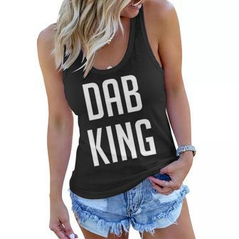 Dab King Dab Dab Dab Women Flowy Tank | Mazezy