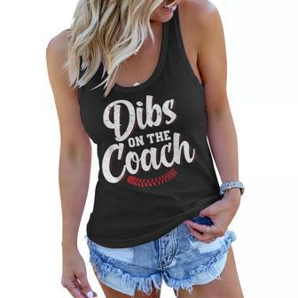 Dibs On The Coach Funny Coach Lover Apperel Women Flowy Tank - Seseable