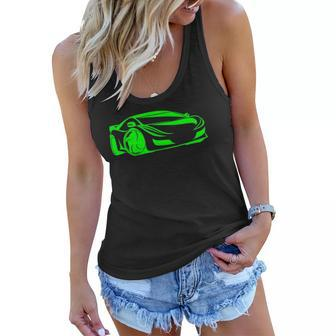 Exotic Car Supercharge Turbo Sports Car Fan Women Flowy Tank | Mazezy